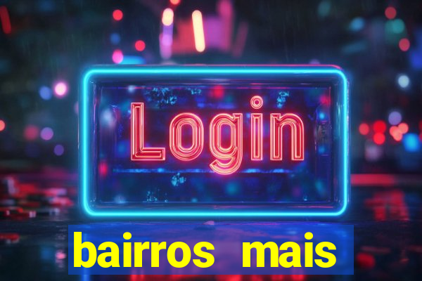 bairros mais perigosos de bh